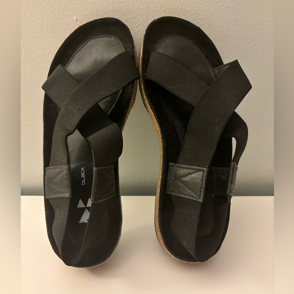 Anthropologie DaniBlack Strappy Slingback Sandals 6.5